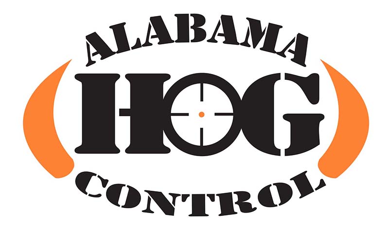 Alabama Hog Control Logo Design Montgomery Prattville AL